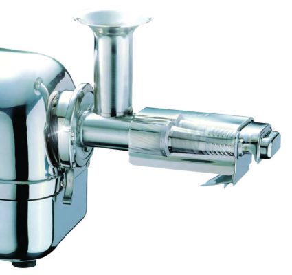 Vidia Twin Gear Juicer VTG-001 in Silver At UK Juicers™