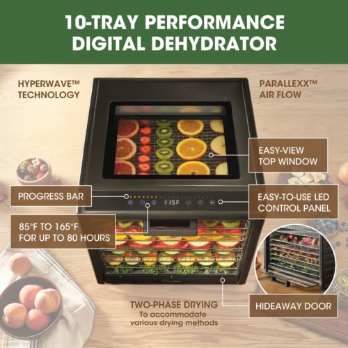 Alternative view of Excalibur Performance Digital Dehydrator - 10 Tray