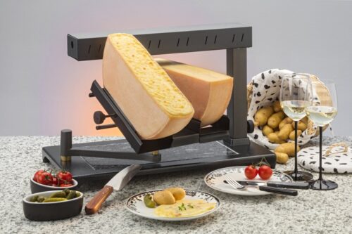 Alternative view of TTM Dual Cheese Raclette – Super – for 2x 1/2 round cheese